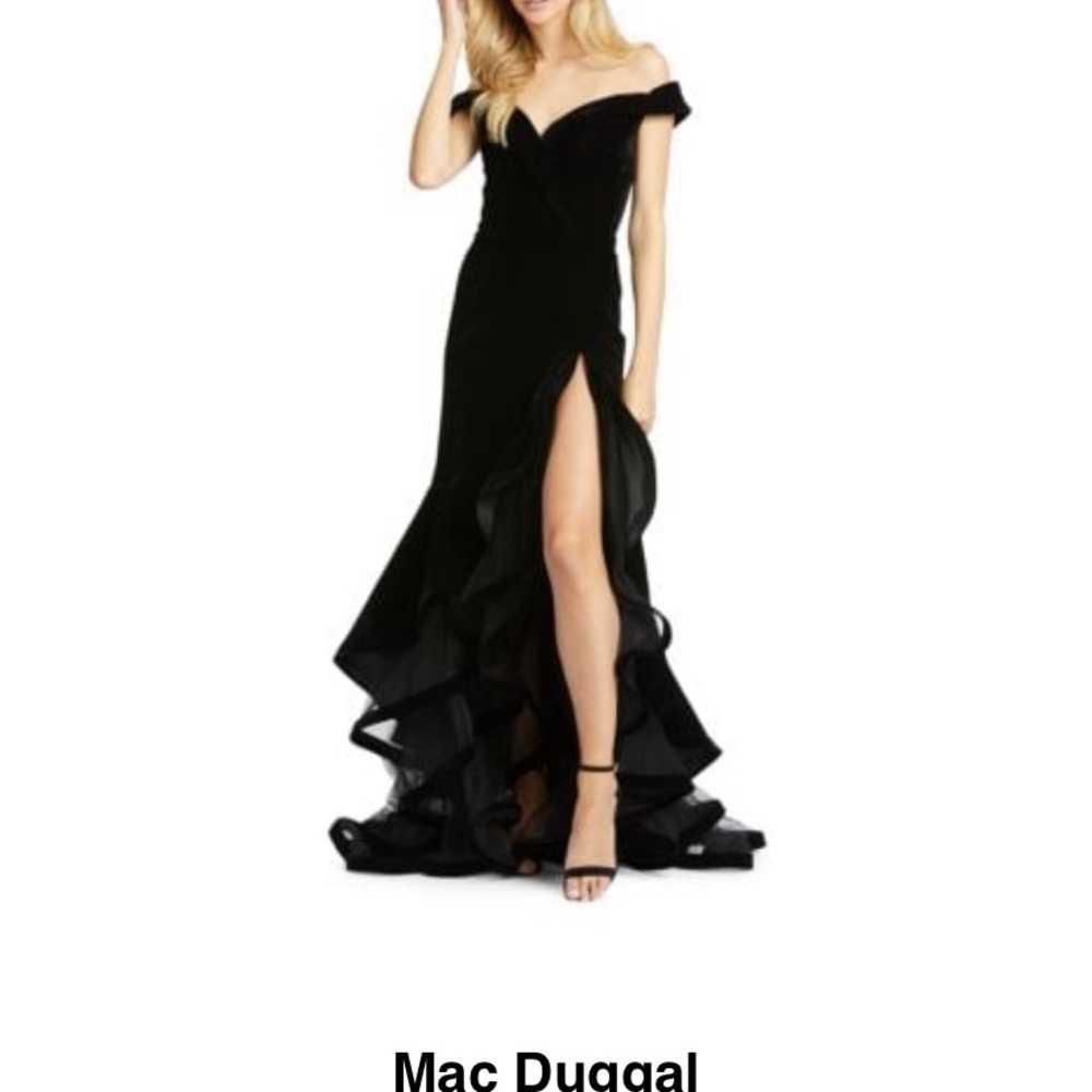 Macduggal tired gown